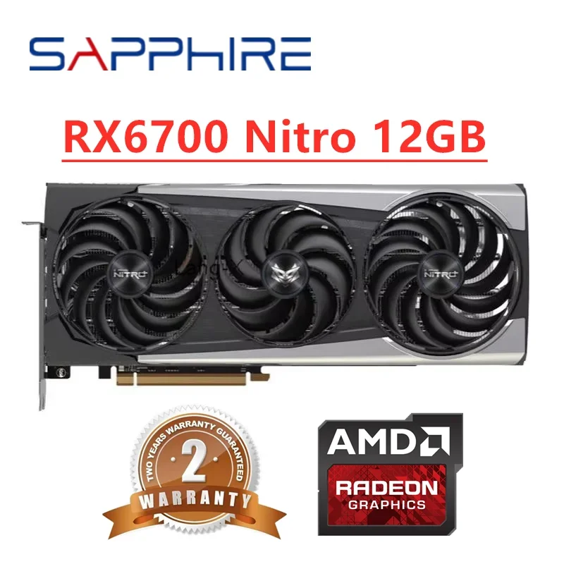 GPU Sapphire RX 6700 XT 6700XT - Rx 6700 Xt 12Gb Graphics Card avis et prix